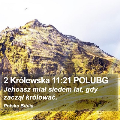 2 Królewska 11:21 POLUBG Bible Verse Image
