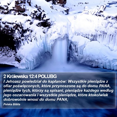 2 Królewska 12:4 POLUBG Bible Verse Image