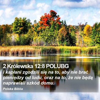 2 Królewska 12:8 POLUBG Bible Verse Image