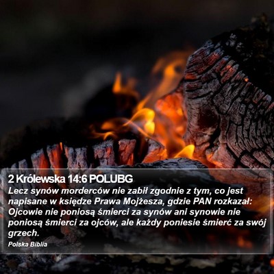 2 Królewska 14:6 POLUBG Bible Verse Image