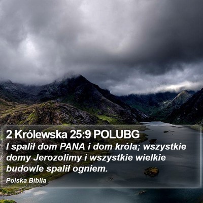 2 Królewska 25:9 POLUBG Bible Verse Image