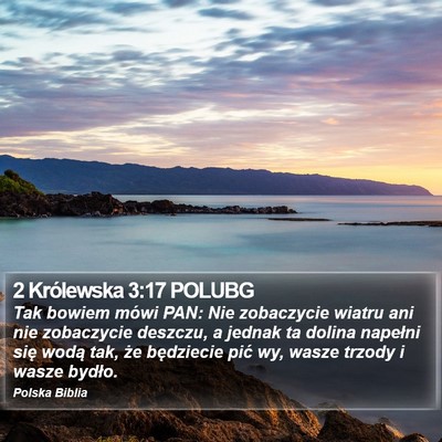 2 Królewska 3:17 POLUBG Bible Verse Image
