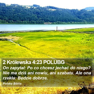 2 Królewska 4:23 POLUBG Bible Verse Image