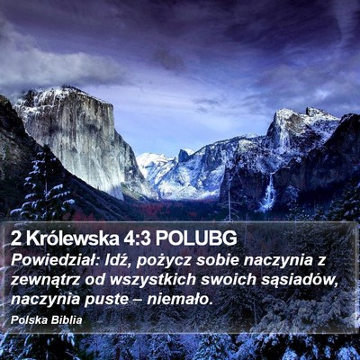 2 Królewska 4:3 POLUBG Bible Verse Image