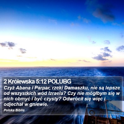 2 Królewska 5:12 POLUBG Bible Verse Image