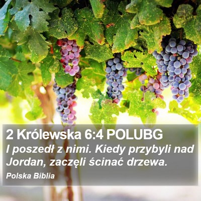 2 Królewska 6:4 POLUBG Bible Verse Image