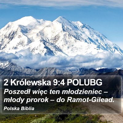 2 Królewska 9:4 POLUBG Bible Verse Image
