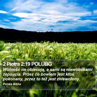2 Piotra 2:19 POLUBG Bible Verse Image