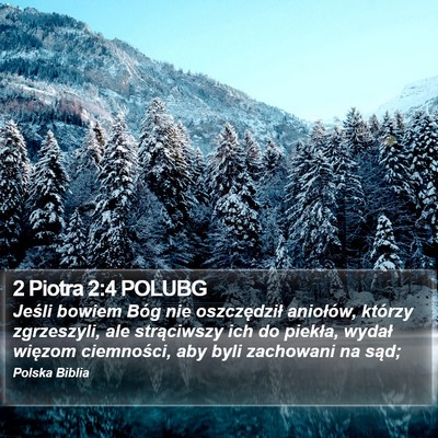 2 Piotra 2:4 POLUBG Bible Verse Image