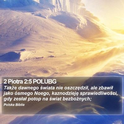 2 Piotra 2:5 POLUBG Bible Verse Image