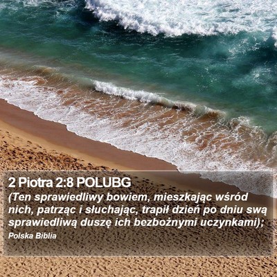 2 Piotra 2:8 POLUBG Bible Verse Image