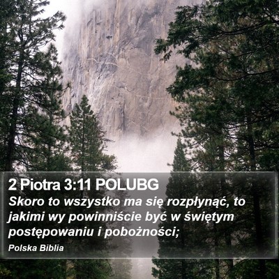 2 Piotra 3:11 POLUBG Bible Verse Image