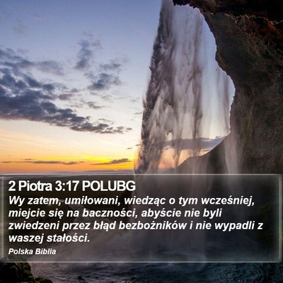 2 Piotra 3:17 POLUBG Bible Verse Image