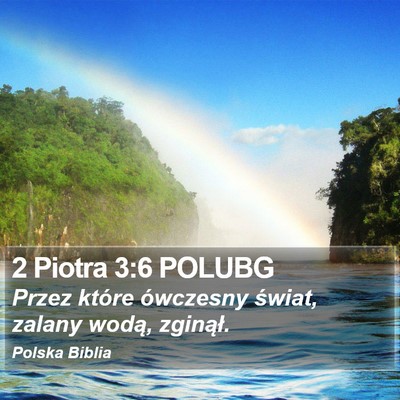 2 Piotra 3:6 POLUBG Bible Verse Image