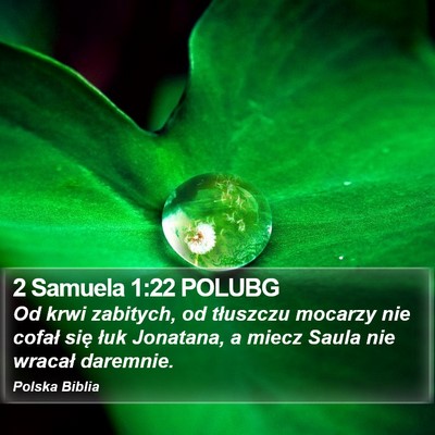 2 Samuela 1:22 POLUBG Bible Verse Image