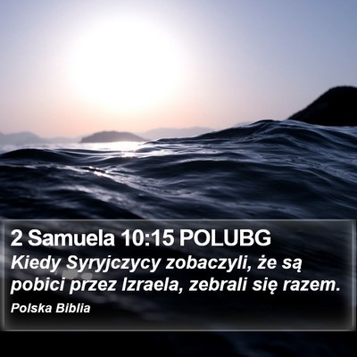2 Samuela 10:15 POLUBG Bible Verse Image