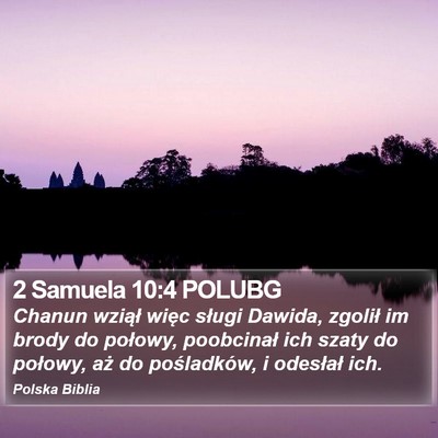 2 Samuela 10:4 POLUBG Bible Verse Image