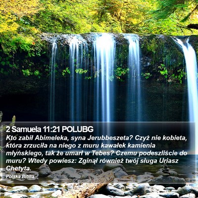 2 Samuela 11:21 POLUBG Bible Verse Image