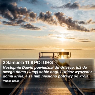 2 Samuela 11:8 POLUBG Bible Verse Image