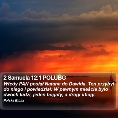 2 Samuela 12:1 POLUBG Bible Verse Image