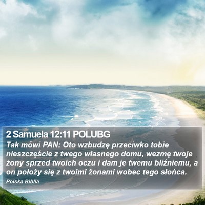 2 Samuela 12:11 POLUBG Bible Verse Image