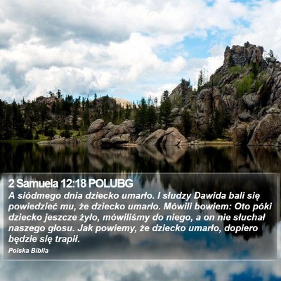 2 Samuela 12:18 POLUBG Bible Verse Image