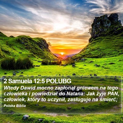 2 Samuela 12:5 POLUBG Bible Verse Image
