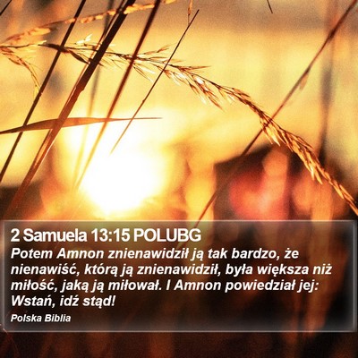 2 Samuela 13:15 POLUBG Bible Verse Image