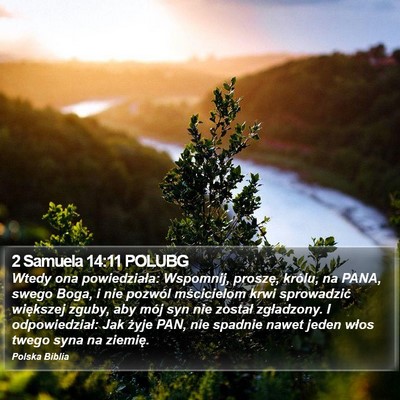 2 Samuela 14:11 POLUBG Bible Verse Image