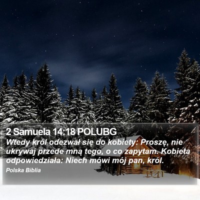 2 Samuela 14:18 POLUBG Bible Verse Image