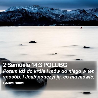 2 Samuela 14:3 POLUBG Bible Verse Image