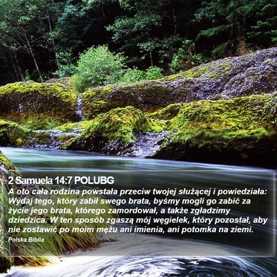 2 Samuela 14:7 POLUBG Bible Verse Image