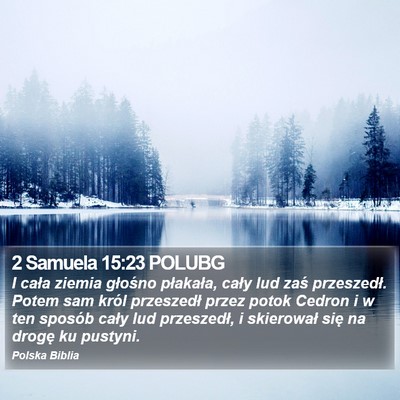 2 Samuela 15:23 POLUBG Bible Verse Image