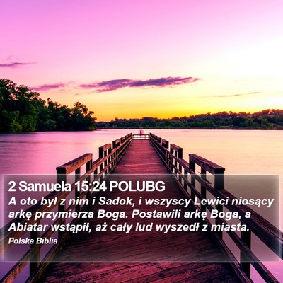 2 Samuela 15:24 POLUBG Bible Verse Image