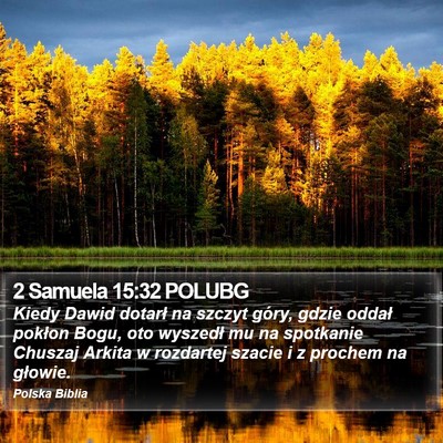 2 Samuela 15:32 POLUBG Bible Verse Image