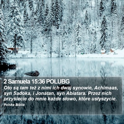 2 Samuela 15:36 POLUBG Bible Verse Image