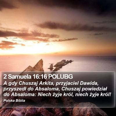 2 Samuela 16:16 POLUBG Bible Verse Image
