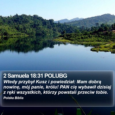 2 Samuela 18:31 POLUBG Bible Verse Image