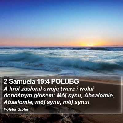 2 Samuela 19:4 POLUBG Bible Verse Image