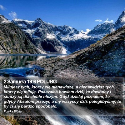 2 Samuela 19:6 POLUBG Bible Verse Image