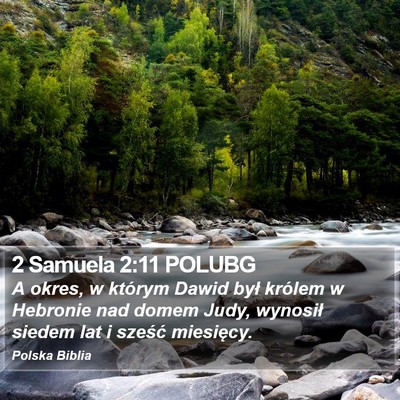 2 Samuela 2:11 POLUBG Bible Verse Image