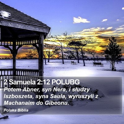2 Samuela 2:12 POLUBG Bible Verse Image