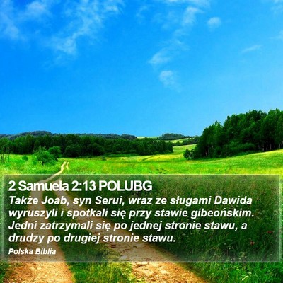 2 Samuela 2:13 POLUBG Bible Verse Image
