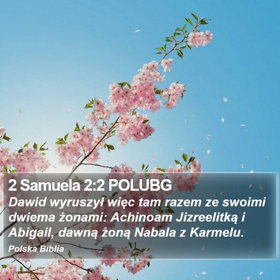 2 Samuela 2:2 POLUBG Bible Verse Image