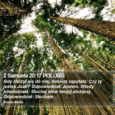2 Samuela 20:17 POLUBG Bible Verse Image
