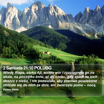 2 Samuela 21:10 POLUBG Bible Verse Image