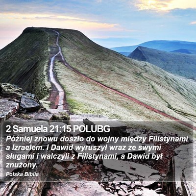 2 Samuela 21:15 POLUBG Bible Verse Image