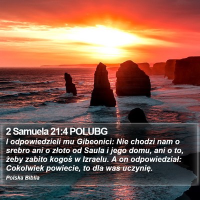 2 Samuela 21:4 POLUBG Bible Verse Image