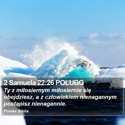 2 Samuela 22:26 POLUBG Bible Verse Image