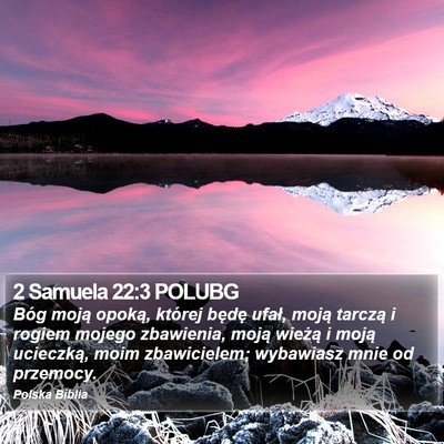 2 Samuela 22:3 POLUBG Bible Verse Image